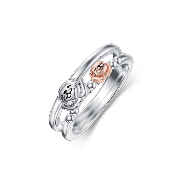 Sterling Silver Sea Otter Ring